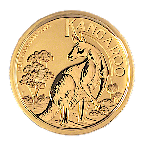2023 1/10 oz Australian Gold Kangaroo Nugget Bullion Coin