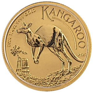 2024 1/4 oz Australian Gold Kangaroo Nugget Bullion Coin