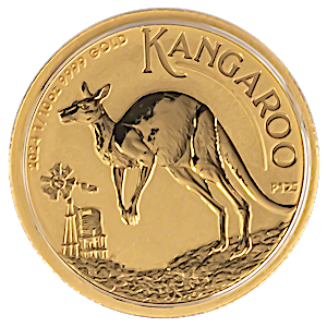 2024 1/10 oz Australian Gold Kangaroo Nugget Bullion Coin