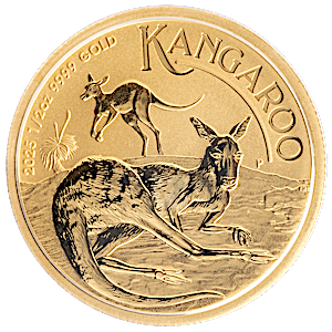 2025 1/2 oz Australian Gold Kangaroo Nugget Bullion Coin