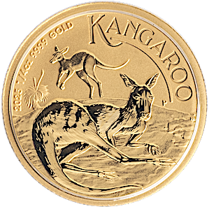 2025 1/4 oz Australian Gold Kangaroo Nugget Bullion Coin