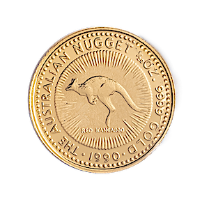 1/20 oz Australian Gold Kangaroo Nugget Bullion Coin (Various Years)