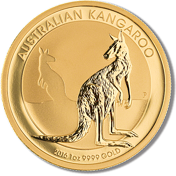 Australian Gold Kangaroo Nugget 2016 - 1 oz Australian Gold Kangaroo Nugget 2016 - 1 oz