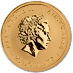 2016 1/4 oz Australian Gold Kangaroo Nugget Bullion Coin thumbnail