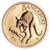2022 1 oz Australian Gold Kangaroo Nugget Bullion Coin thumbnail