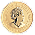 2022 1 oz Australian Gold Kangaroo Nugget Bullion Coin thumbnail