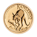 2022 1/4 oz Australian Gold Kangaroo Nugget Bullion Coin thumbnail