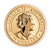 2022 1/4 oz Australian Gold Kangaroo Nugget Bullion Coin thumbnail