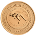 1997 2 oz Australian Gold Kangaroo Nugget Bullion Coin thumbnail