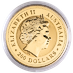 2009 2 oz Australian Gold Kangaroo Nugget Bullion Coin thumbnail