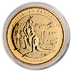 2014 1 oz Australian Gold Kangaroo Nugget Bullion Coin thumbnail