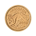 2020 1/4 oz Australian Gold Kangaroo Bullion Coin (Pre-Owned in Good Condition) thumbnail