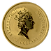 1996 1/2 oz Australian Gold Kangaroo Nugget Bullion Coin thumbnail