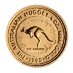 1990 1/2 oz Australian Gold Kangaroo Nugget Bullion Coin thumbnail