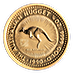 Australian Gold Kangaroo Nugget 1990 - 1/10 oz thumbnail
