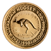 1990 1/10 oz Australian Gold Kangaroo Nugget Bullion Coin thumbnail