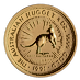 1991 1/2 oz Australian Gold Kangaroo Nugget Bullion Coin thumbnail