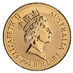 1992 2 oz Australian Gold Kangaroo Nugget Bullion Coin thumbnail