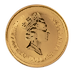 1994 1/2 oz Australian Gold Kangaroo Nugget Bullion Coin thumbnail