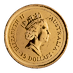 1994 1/10 oz Australian Gold Kangaroo Nugget Bullion Coin thumbnail