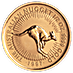 Australian Gold Kangaroo Nugget 1997 - 1/2 oz thumbnail
