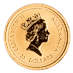 1997 1/4 oz Australian Gold Kangaroo Nugget Bullion Coin thumbnail