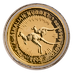 2000 1 oz Australian Gold Kangaroo Nugget Bullion Coin thumbnail
