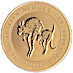 2004 1 oz Australian Gold Kangaroo Nugget Bullion Coin thumbnail
