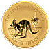 Australian Gold Kangaroo Nugget 2005 - 1 oz thumbnail