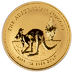 2005 1 oz Australian Gold Kangaroo Nugget Bullion Coin thumbnail
