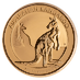 2016 1 oz Australian Gold Kangaroo Nugget Bullion Coin thumbnail