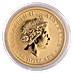 2017 1/2 oz Australian Gold Kangaroo Nugget Bullion Coin thumbnail