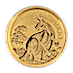 Australian Gold Kangaroo Nugget 2023 - 1/4 oz thumbnail