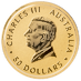 2025 1/2 oz Australian Gold Kangaroo Nugget Bullion Coin thumbnail