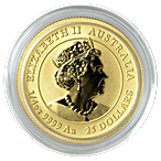 Australian Gold Lunar Series 2021 - Year of the Ox - 1/4 oz