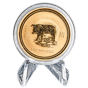 2007 1 oz Australian Gold Lunar Series 