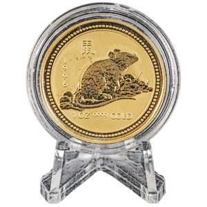 1996 1 oz Australian Gold Lunar Series 