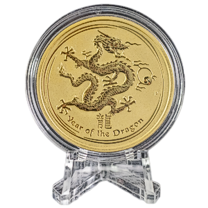 2012 2 oz Australian Gold Lunar Series 
