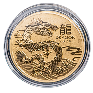 2024 10 oz Australian Gold Lunar Series 