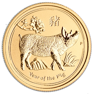 2019 1/4 oz Australian Lunar Series 