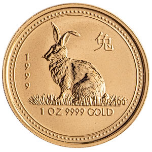 1999 1 oz Australian Lunar Series 