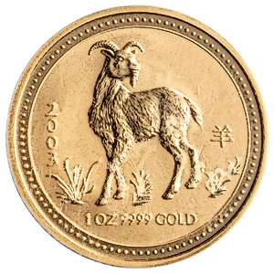 2003 1 oz Australian Lunar Series 