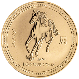2002 1 oz Australian Lunar Series 
