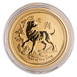 2018 1/4 oz Australian Lunar Series 
