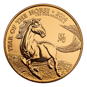 2014 1 oz United Kingdom Lunar Series 