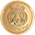 2010 1 oz Australian Lunar Series  - Year of the Tiger Gold Bullion Coin thumbnail