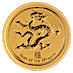 2012 1/4 oz Australian Lunar Series - Year of the Dragon Gold Bullion Coin thumbnail
