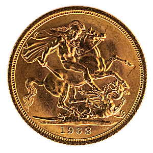 7.32 Gram British Gold Sovereign Bullion Coin