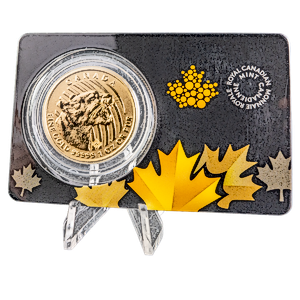 2015 1 oz Canadian Gold Growling Cougar Coin