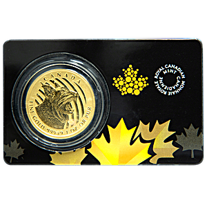 2020 1 oz Canadian Gold Bobcat Bullion Coin